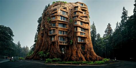形容樹木巨大 入住酒店